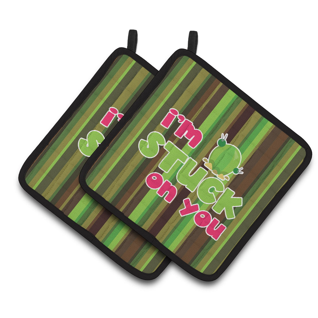 Cactus Im Stuck on You Pair of Pot Holders