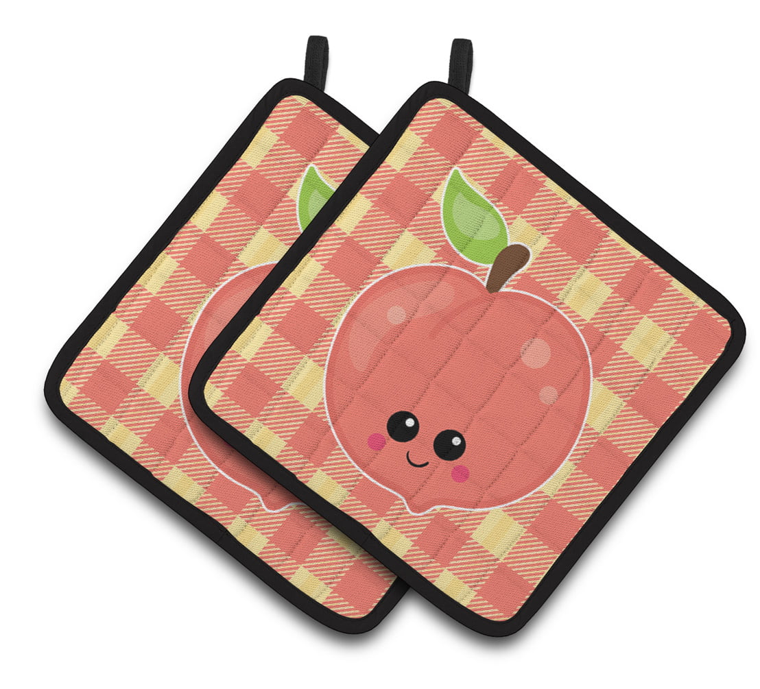 BB6887PTHD Perfectly Peach Pair of Pot Holders