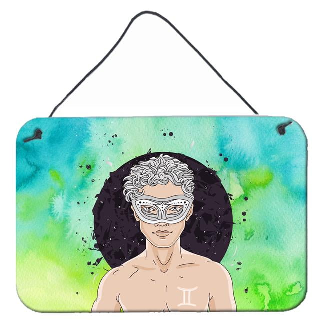 Gemini Zodiac Sign Wall or Door Hanging Prints