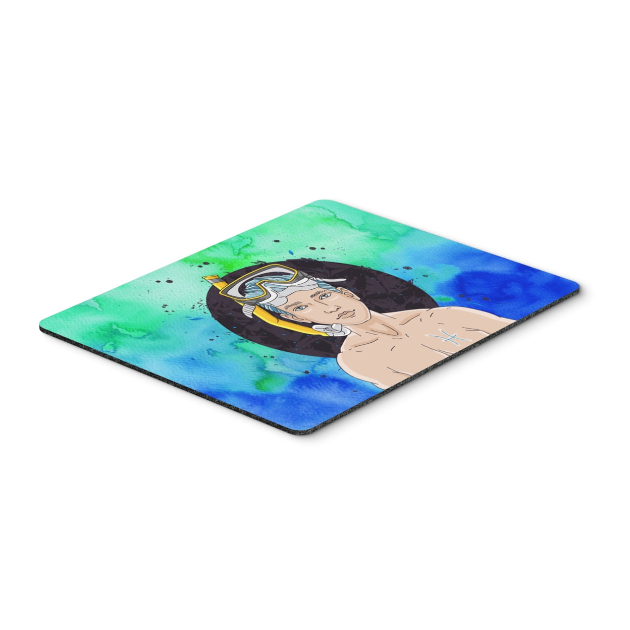 Pisces Zodiac Sign Mouse Pad, Hot Pad or Trivet