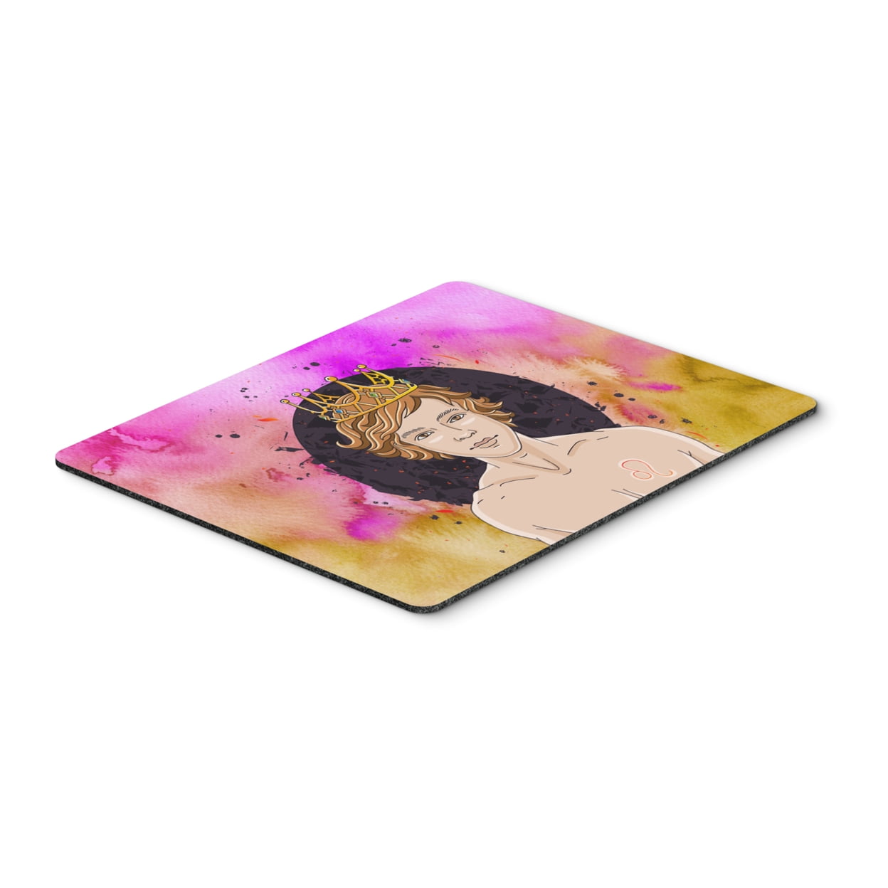 Leo Zodiac Sign Mouse Pad, Hot Pad or Trivet
