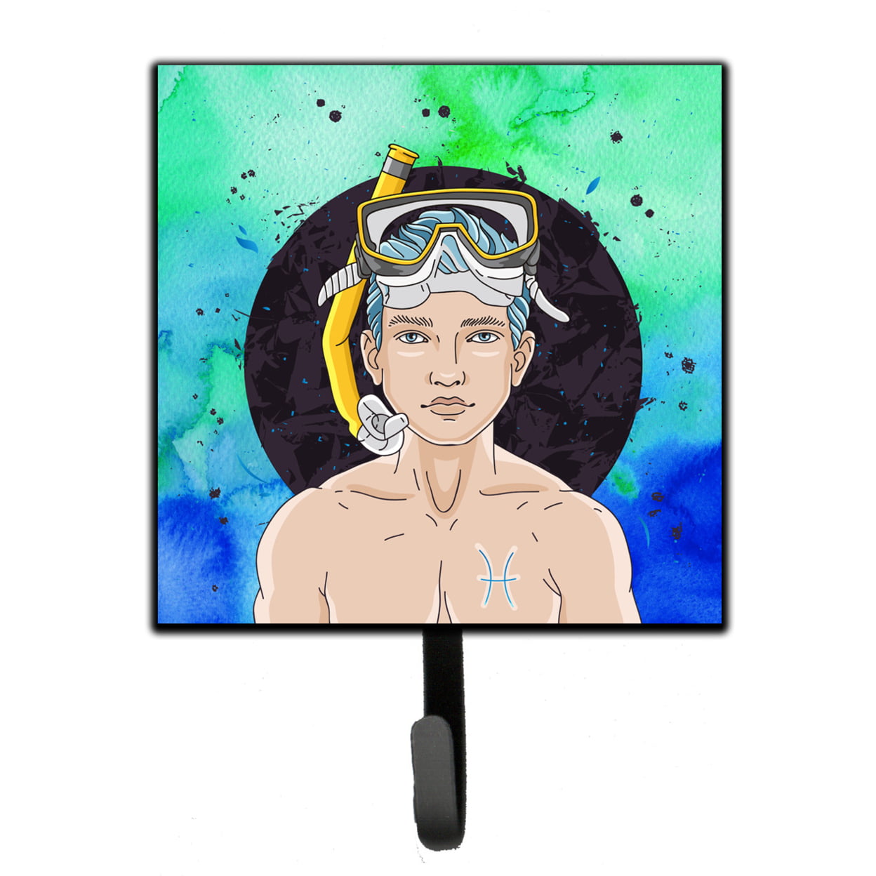 Pisces Zodiac Sign Leash or Key Holder