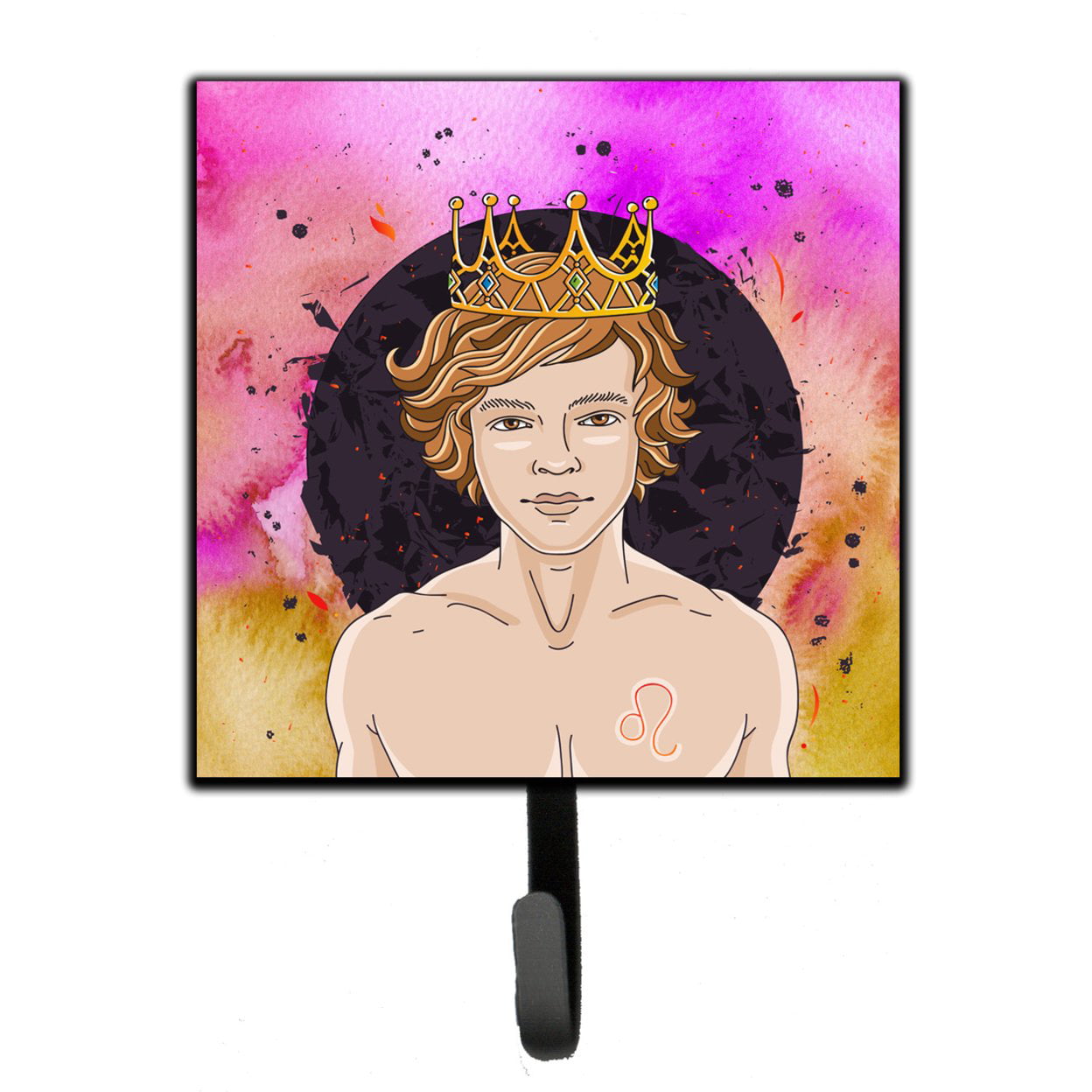 Leo Zodiac Sign Leash or Key Holder