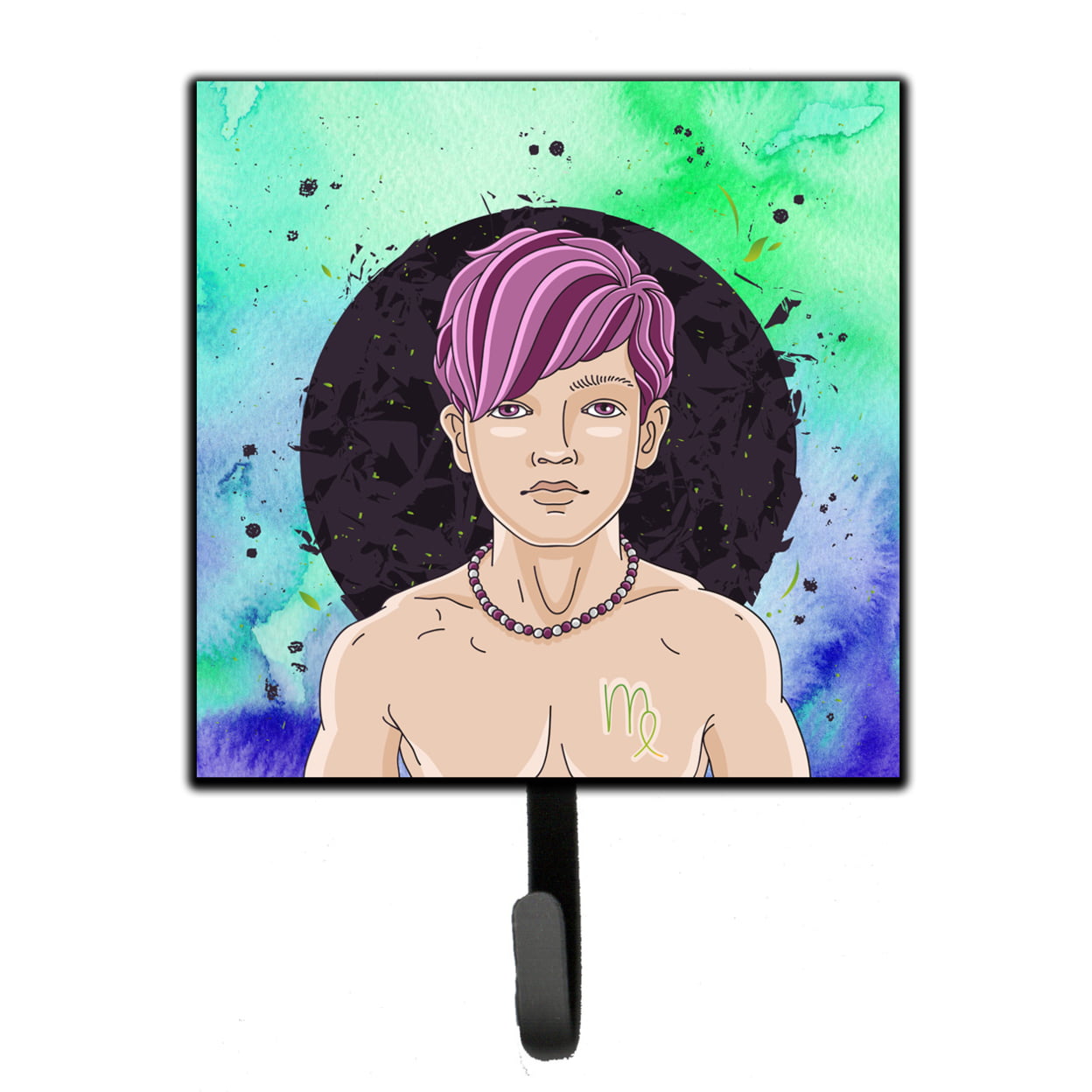 Virgo Zodiac Sign Leash or Key Holder