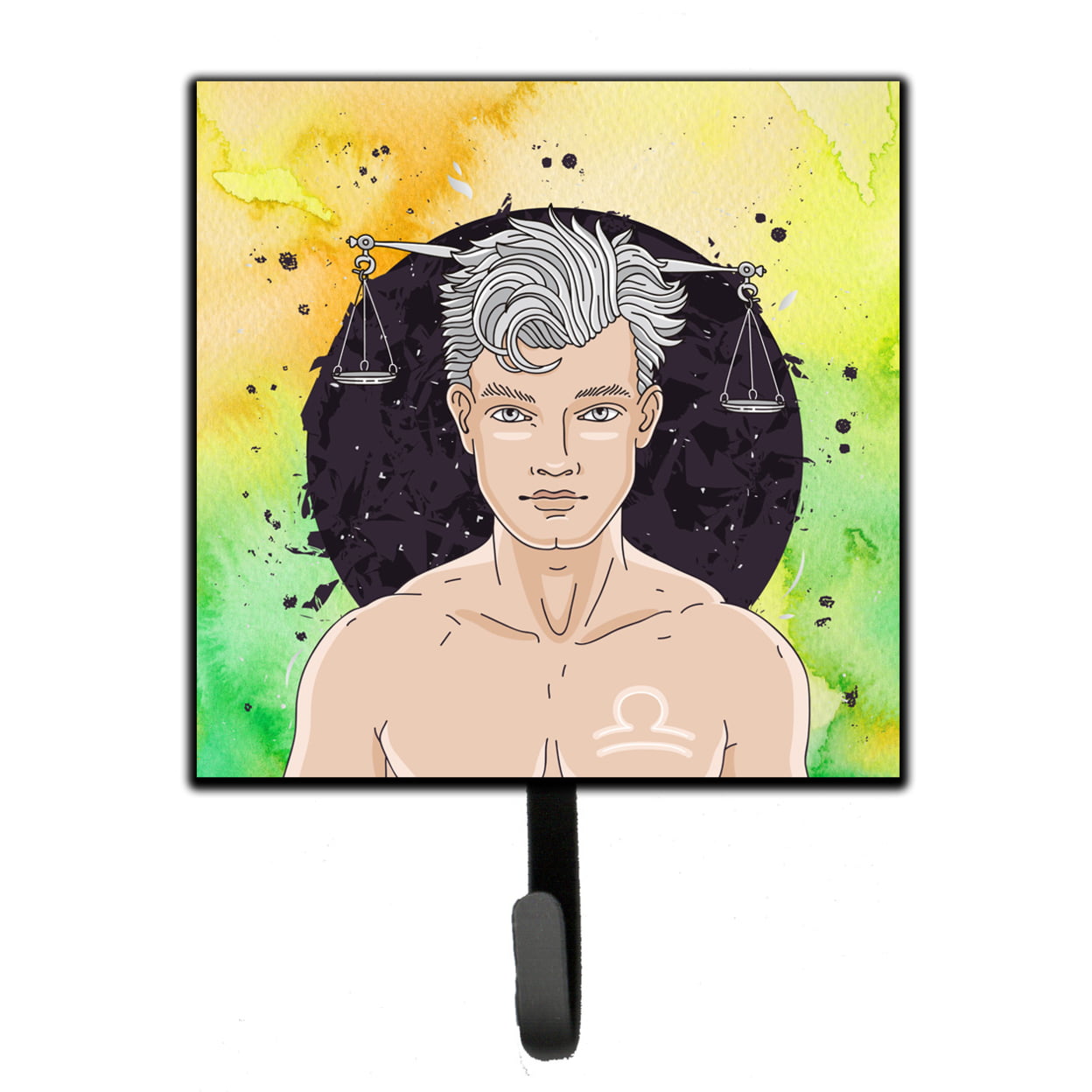 Libra Zodiac Sign Leash or Key Holder