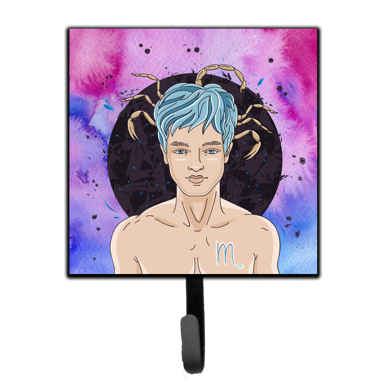 Scorpio Zodiac Sign Leash or Key Holder