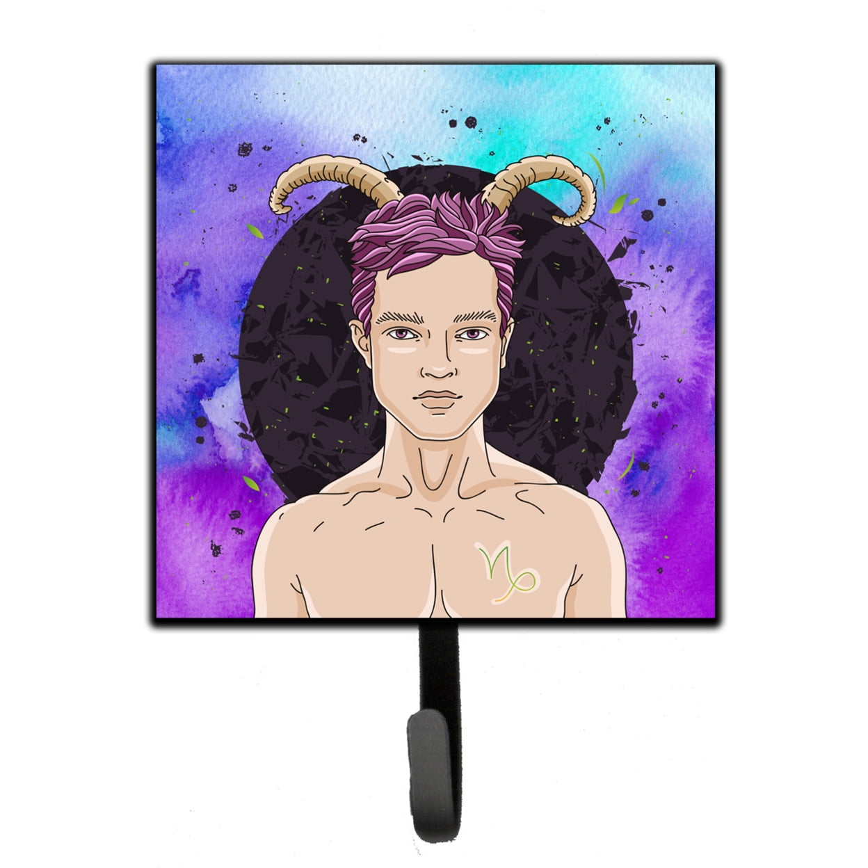 Capricorn Zodiac Sign Leash or Key Holder
