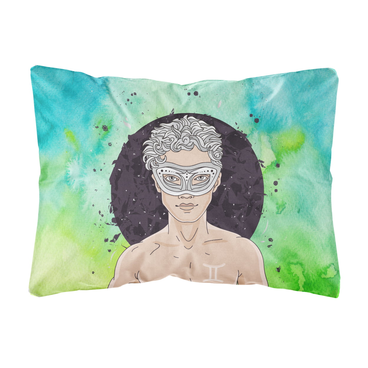 Picture of Carolines Treasures BB7319PW1216 Gemini Zodiac Sign Canvas Fabric Decorative Pillow