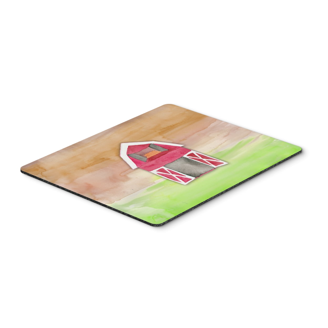Barn Watercolor Mouse Pad, Hot Pad or Trivet