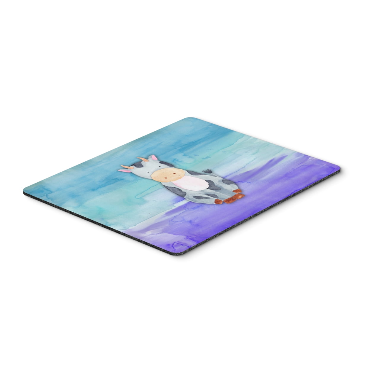 Cow Watercolor Mouse Pad, Hot Pad or Trivet