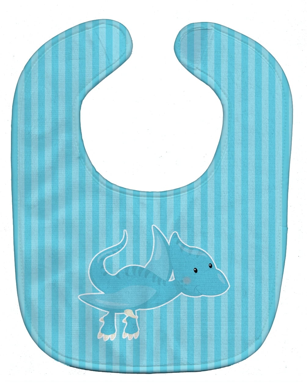 BB8926BIB Dinosaur Blue Baby Bib