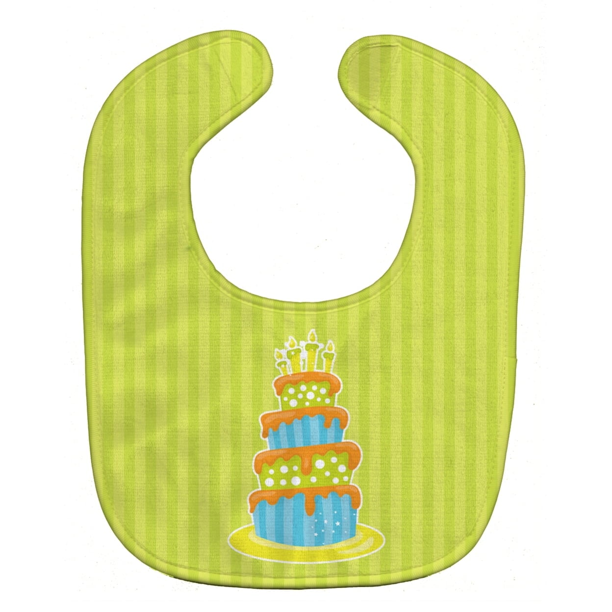 Dinosaur Birthday Cake Baby Bib