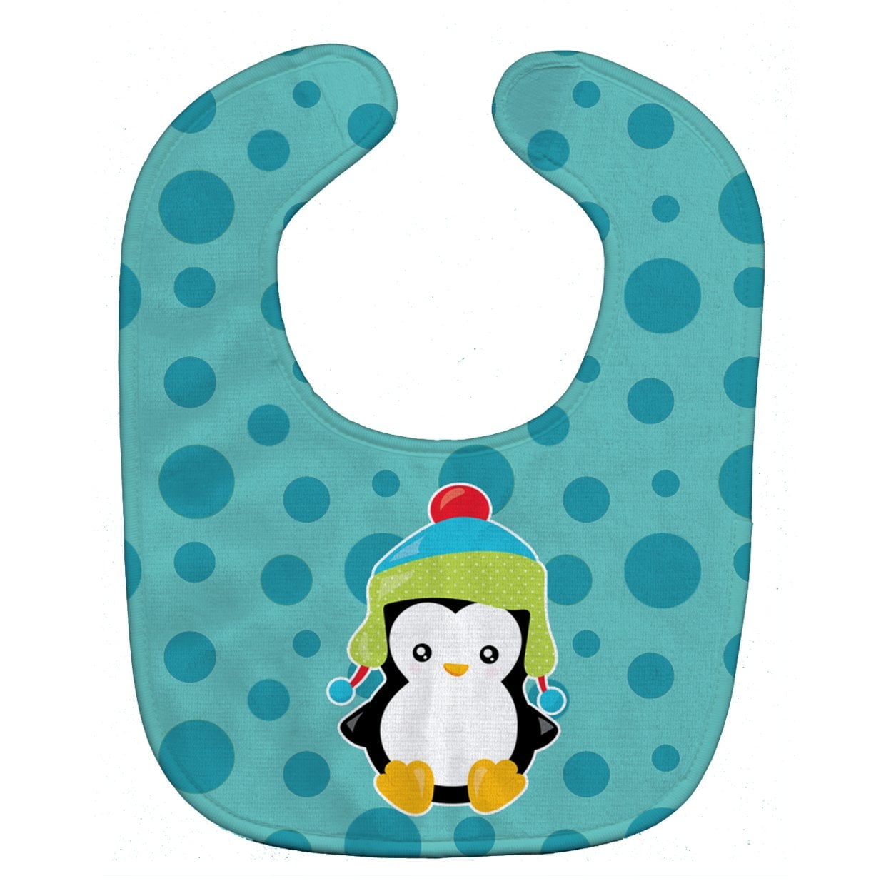 Christmas Penquin Baby Bib