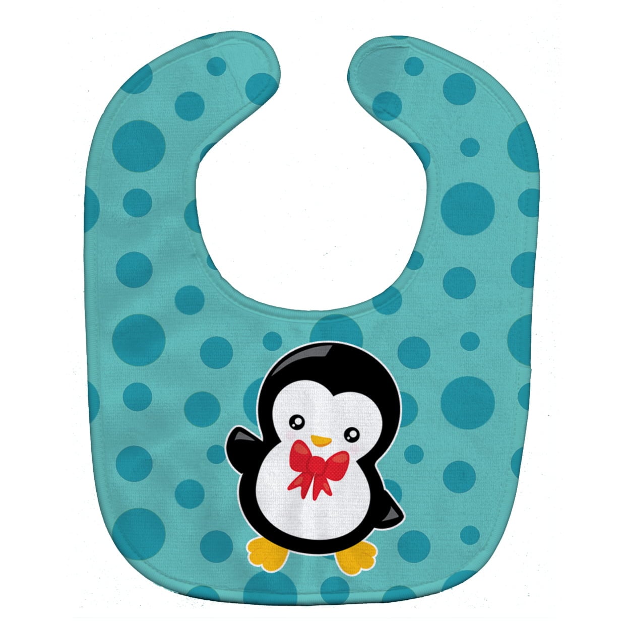 Christmas Penquin Baby Bib