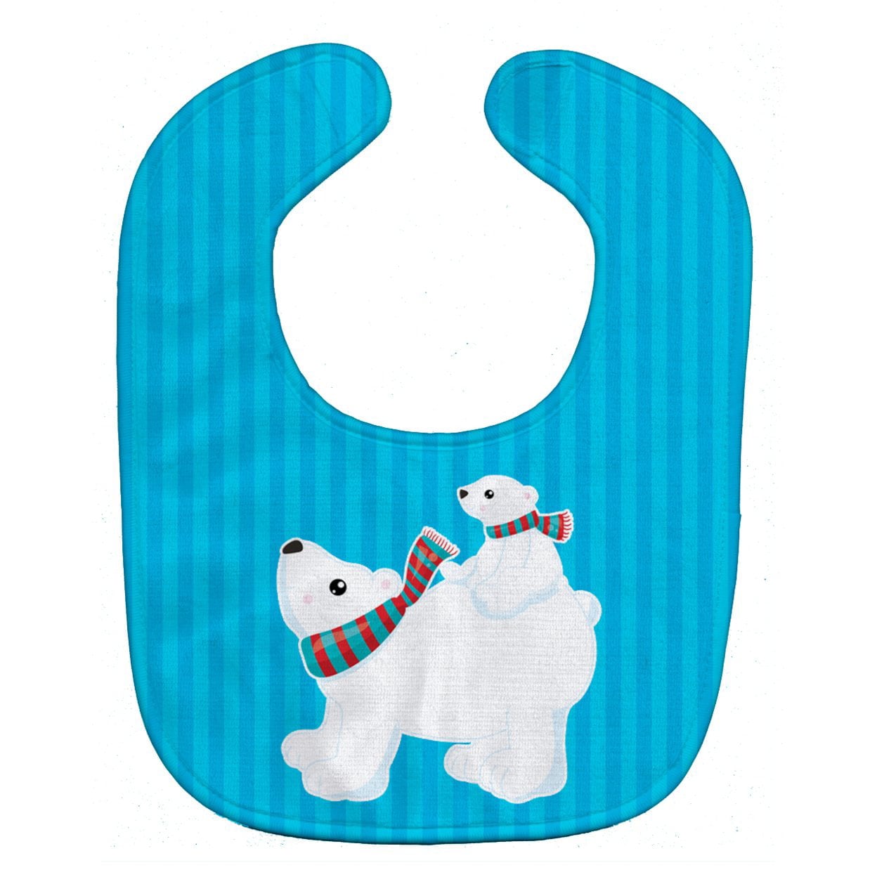 Polar Bears Baby Bib