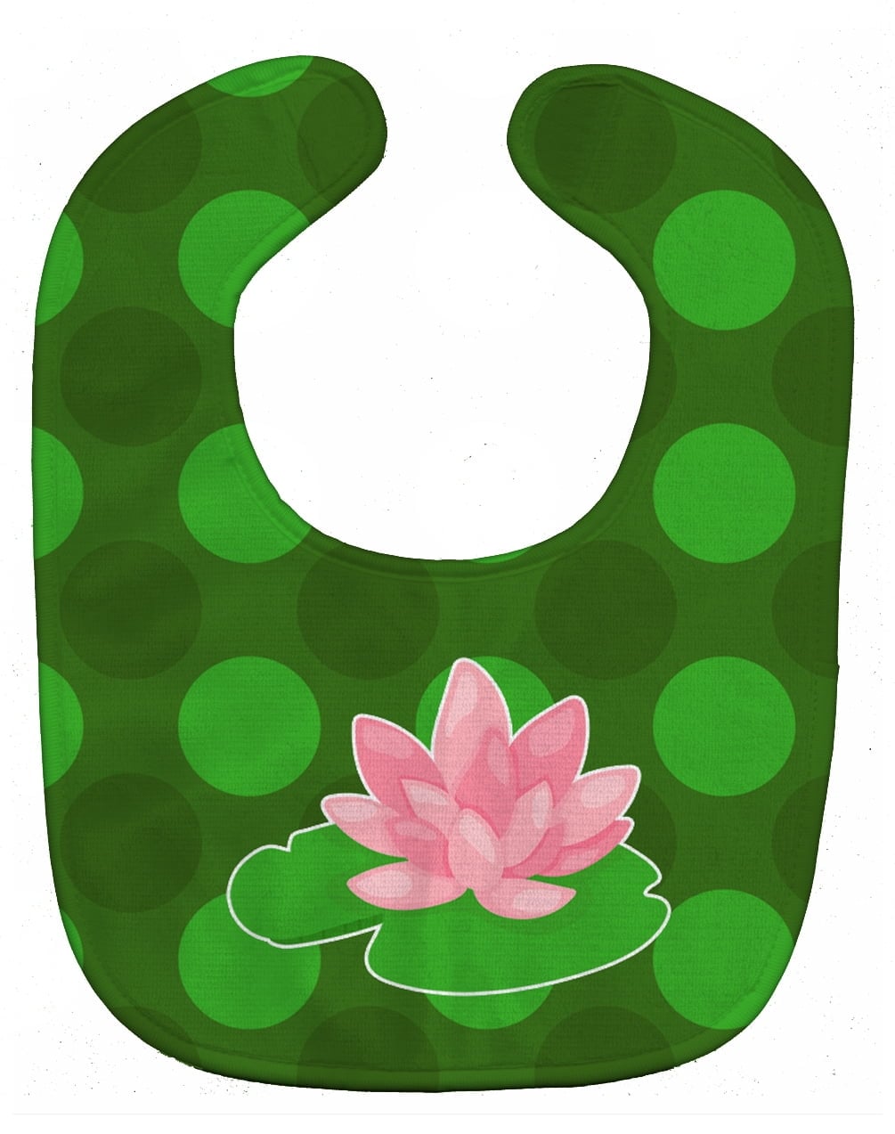Frog Lily Pad Baby Bib