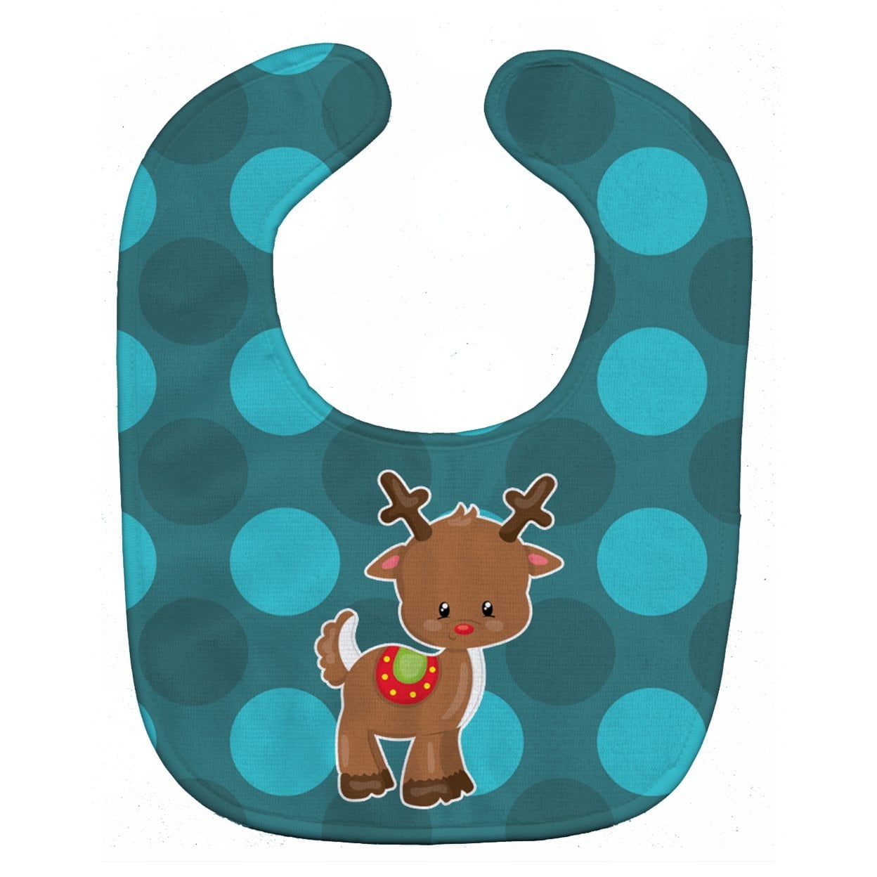 Christmas Reindeer Baby Bib