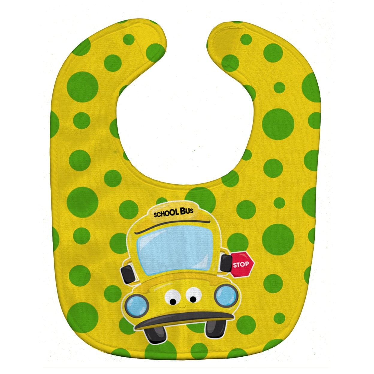 Back to School Bus Baby Bib