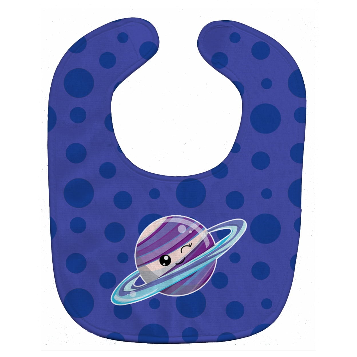 Planets Saturn Baby Bib