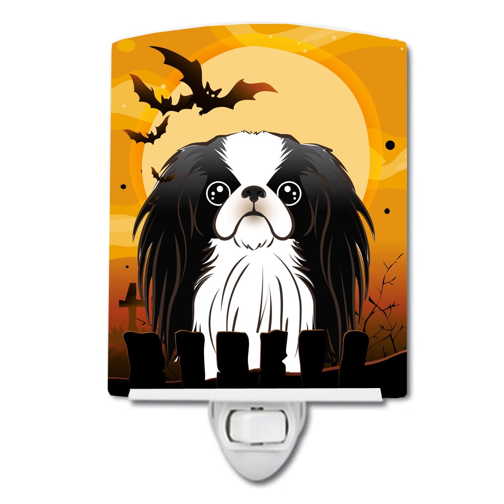 Halloween Japanese Chin Ceramic Night Light