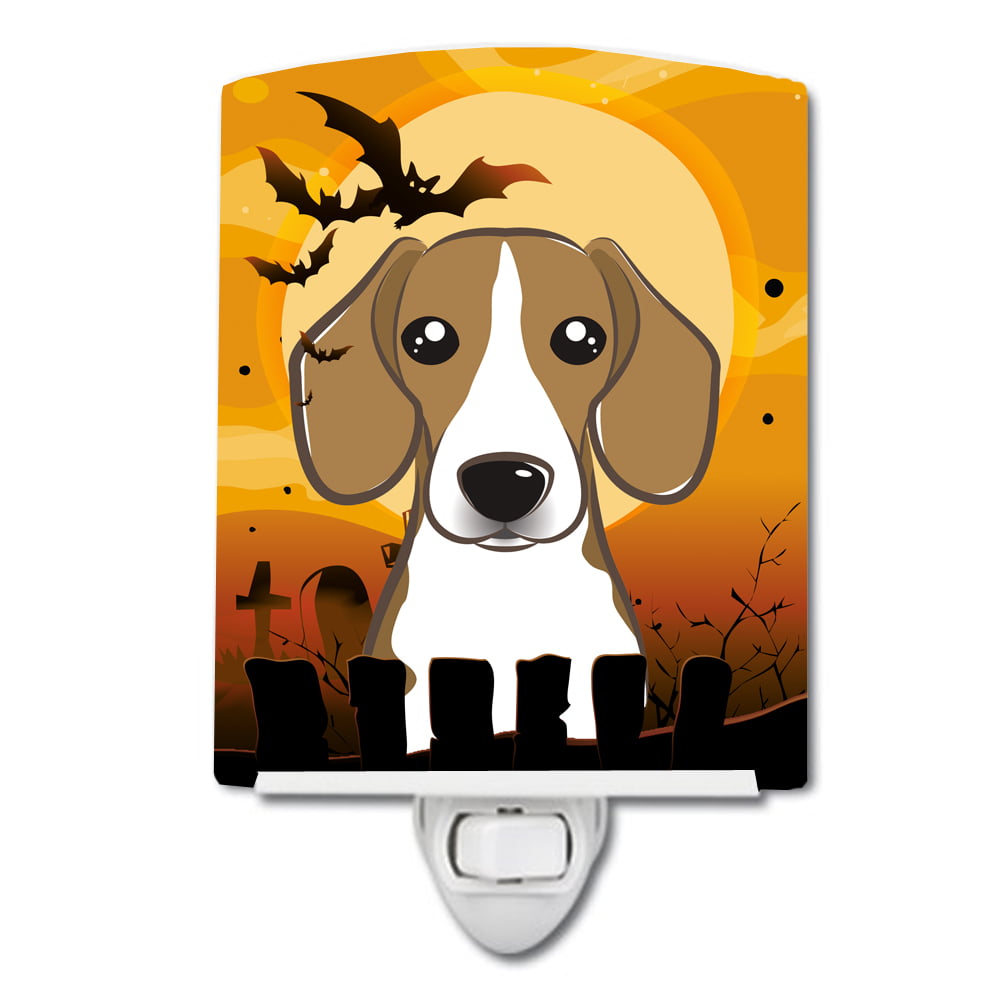 BB1797CNL Halloween Beagle Ceramic Night Light