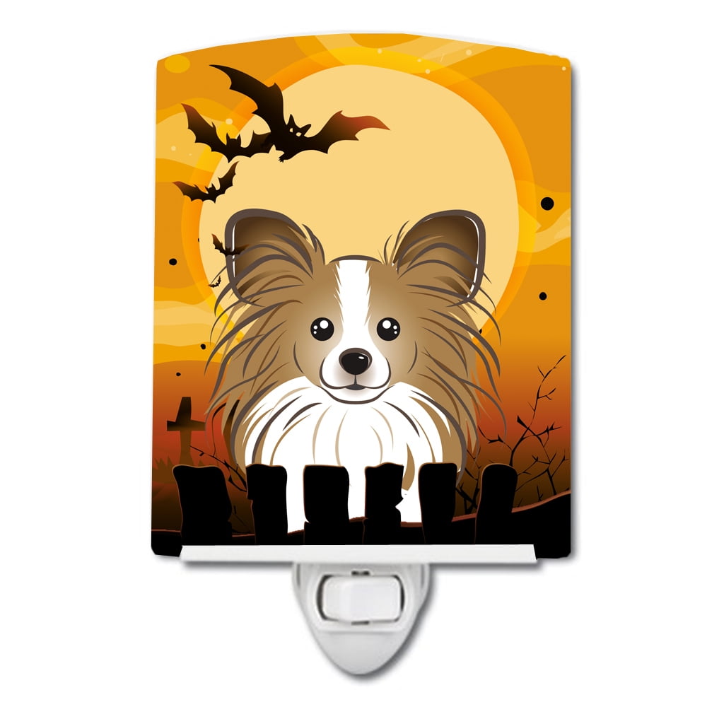 BB1806CNL Halloween Papillon Ceramic Night Light