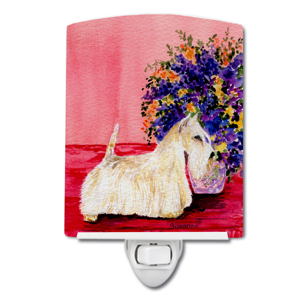 Scottish Terrier Ceramic Night Light