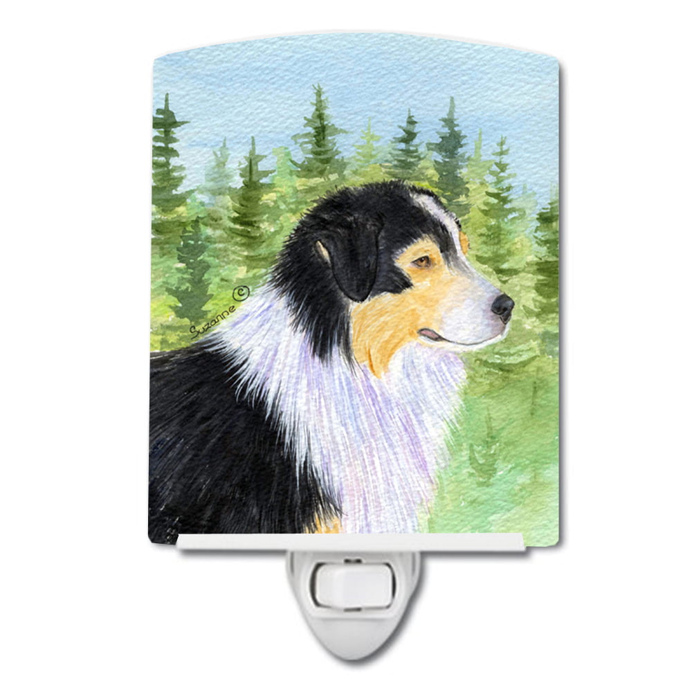 Australian Shepherd Ceramic Night Light