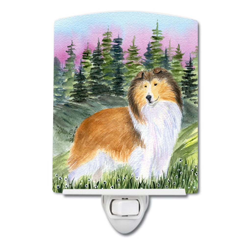 SS8321CNL Sheltie Ceramic Night Light