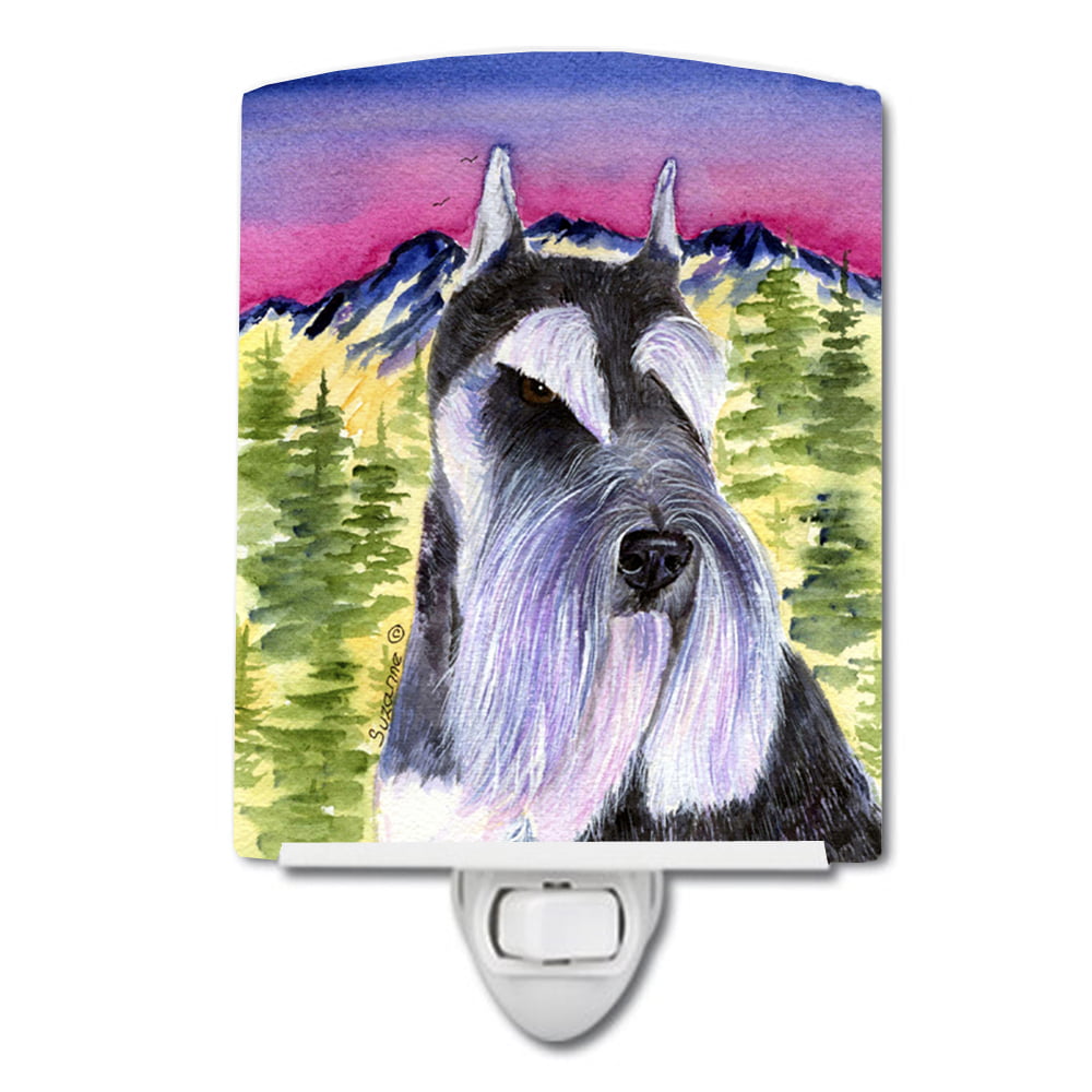 SS8340CNL Schnauzer Ceramic Night Light