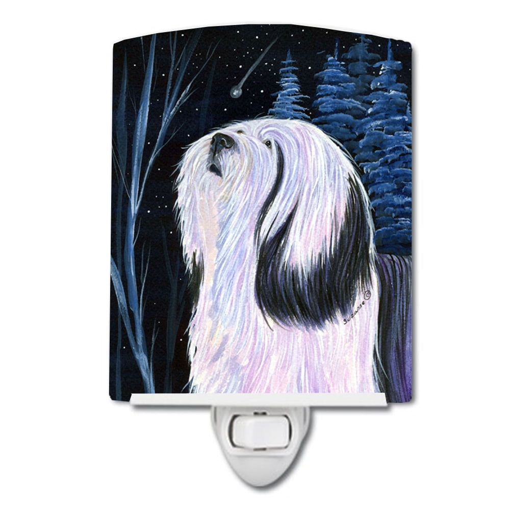 Tibetan Terrier Ceramic Night Light