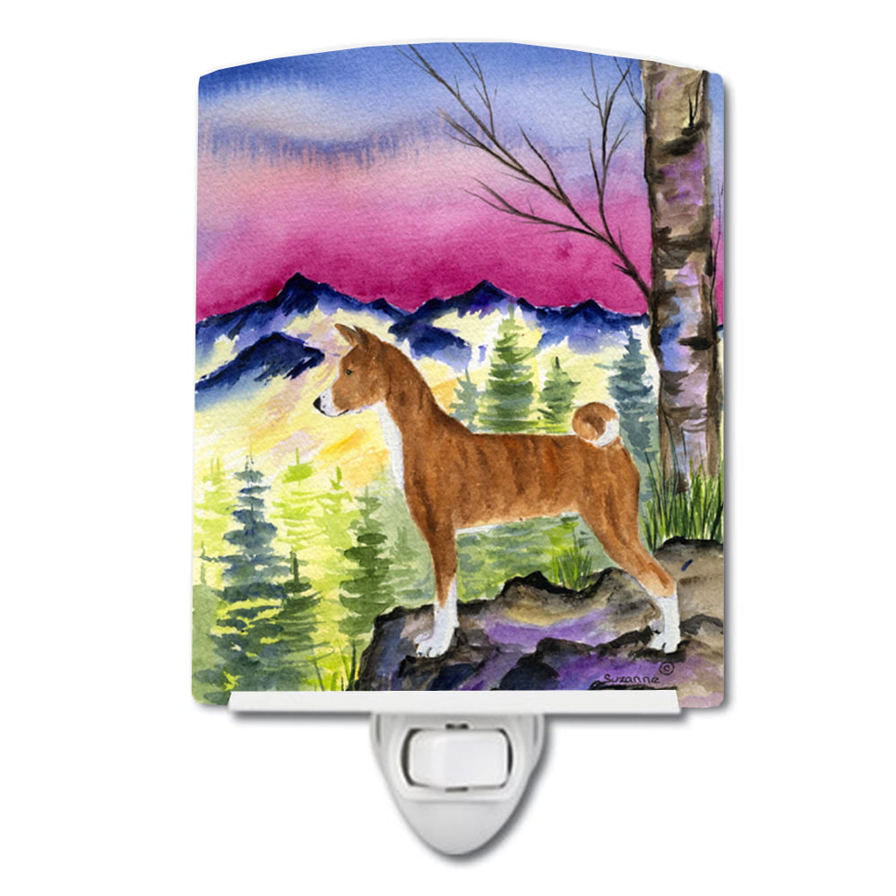 SS8371CNL Basenji Ceramic Night Light