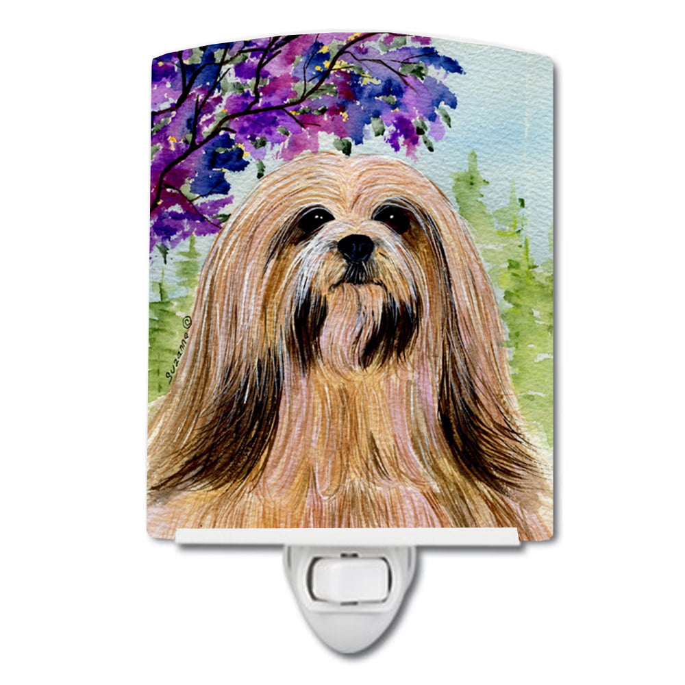 SS8436CNL Lhasa Apso Ceramic Night Light