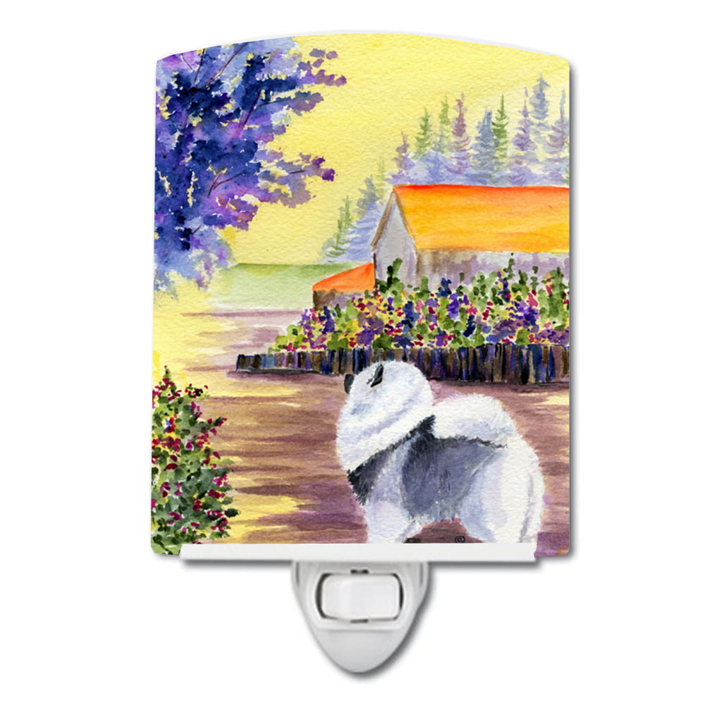 SS8452CNL Keeshond Ceramic Night Light