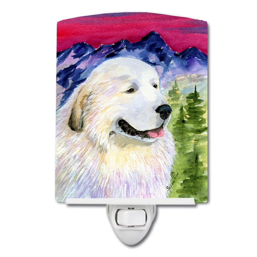 Great Pyrenees Ceramic Night Light