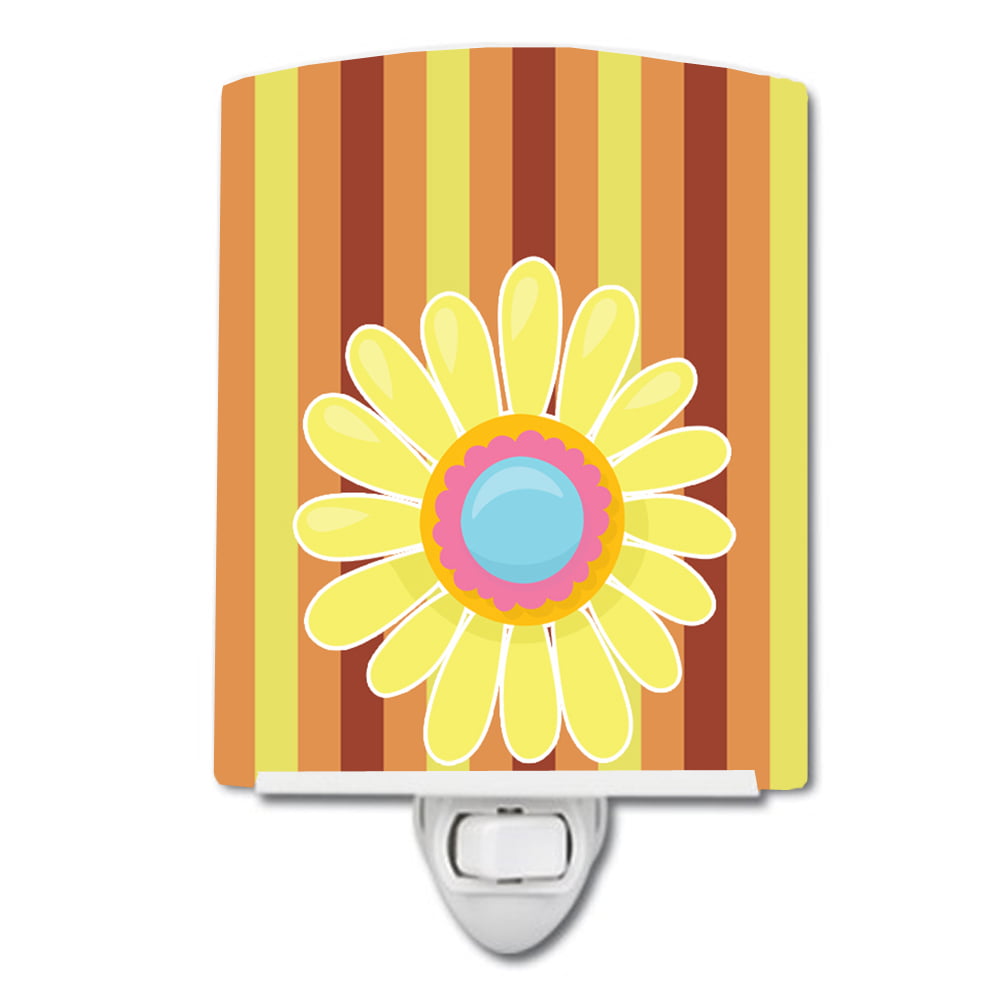 BB9054CNL Heart Flower Ceramic Night Light