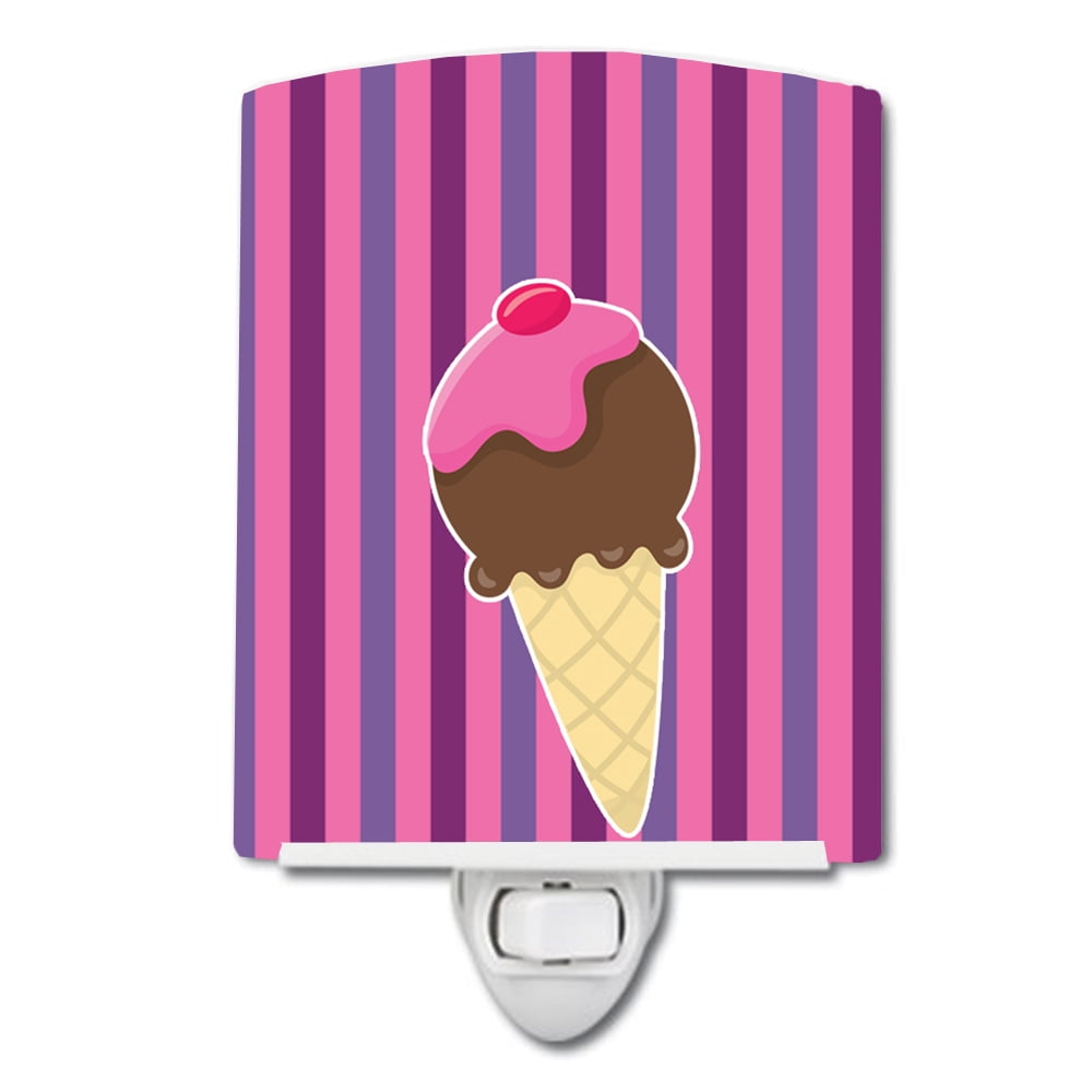 BB9060CNL Ice Cream Cone Ceramic Night Light