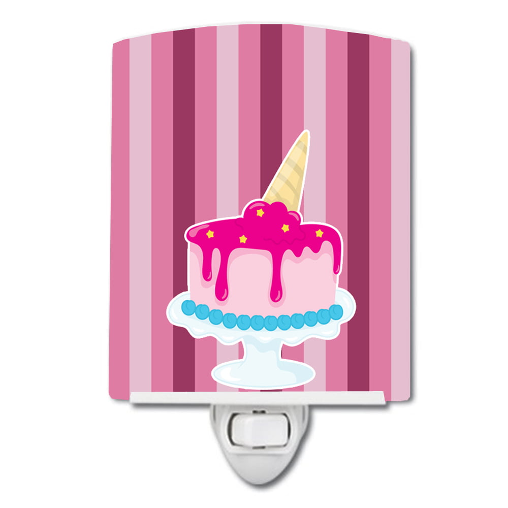 BB9061CNL Ice Cream Cone Cake Ceramic Night Light