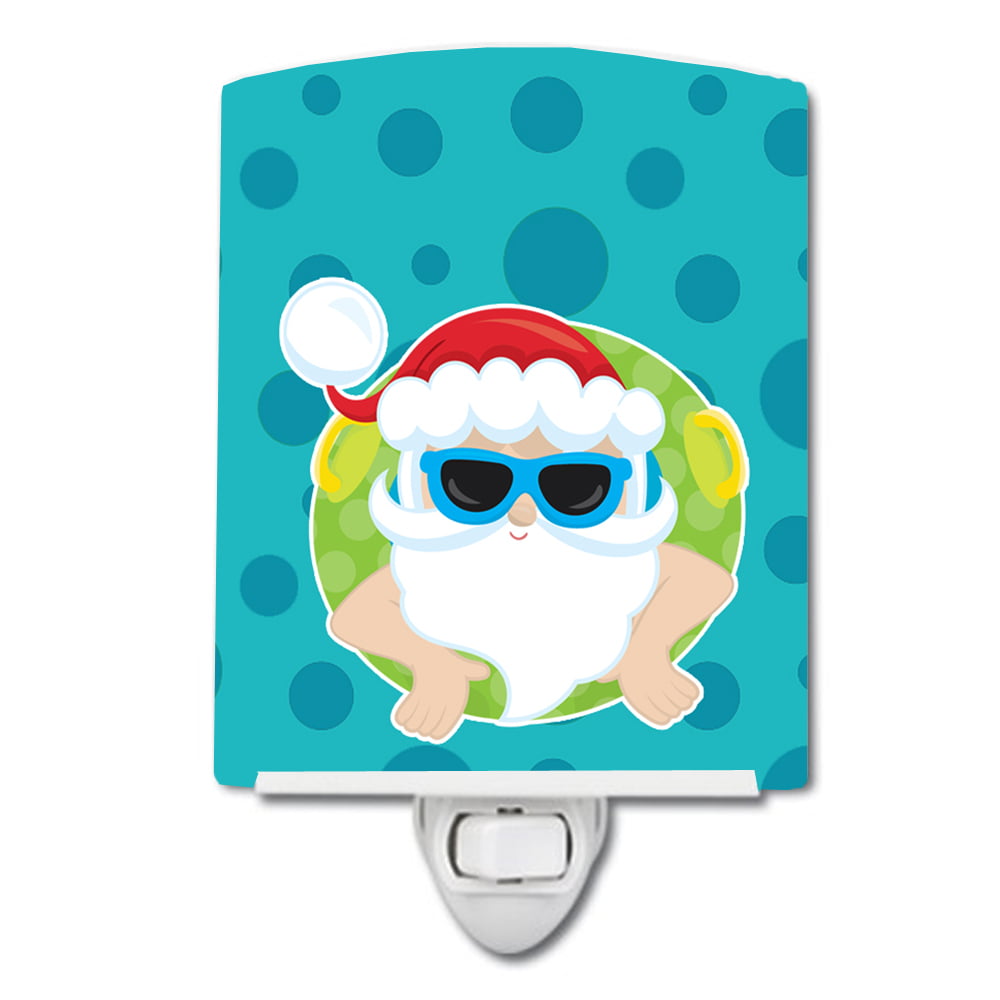 Beach Santa Claus No.1 Ceramic Night Light