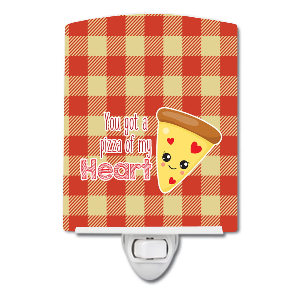 You got a Pizza of my Heart Ceramic Night Light