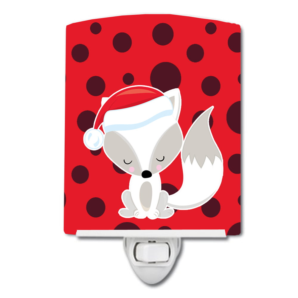 Black Haired Christmas Fairy No.2 Ceramic Night Light