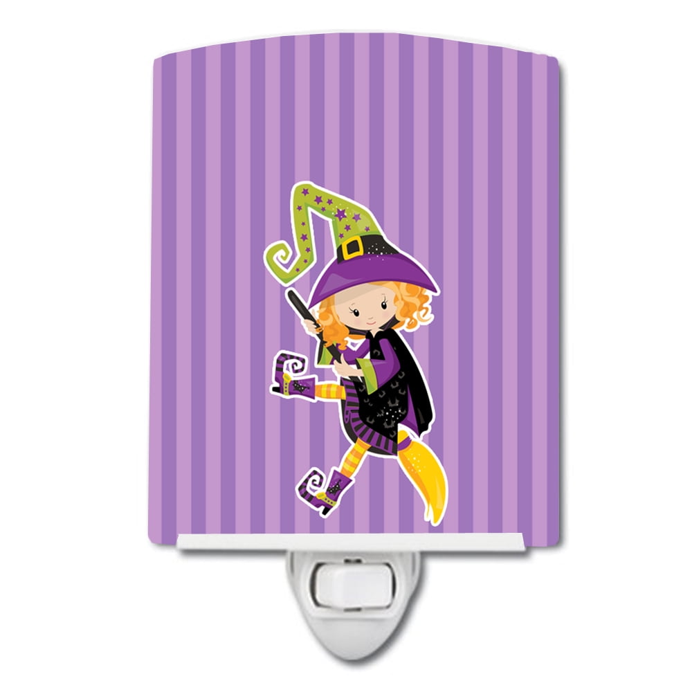 BB9153CNL Halloween Witch Ceramic Night Light