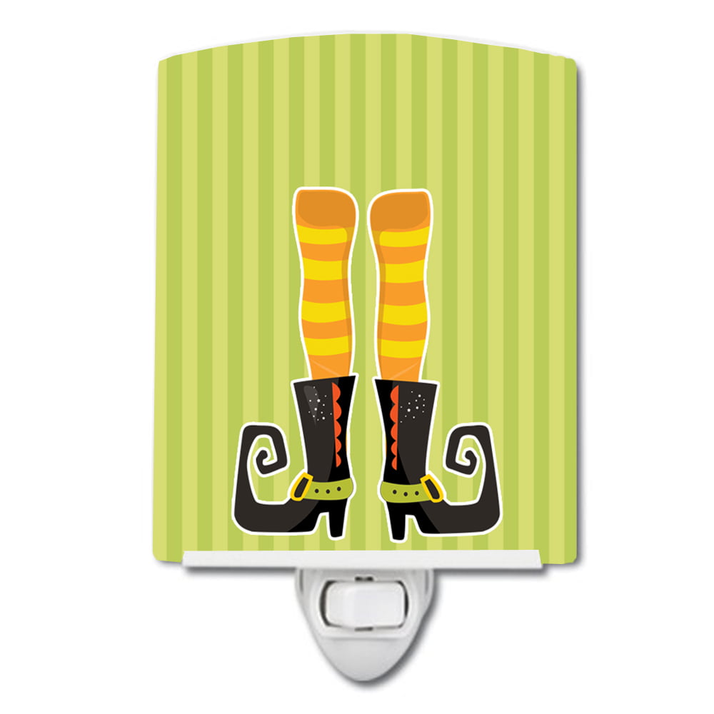 Halloween Witchs Feet No.4 Ceramic Night Light