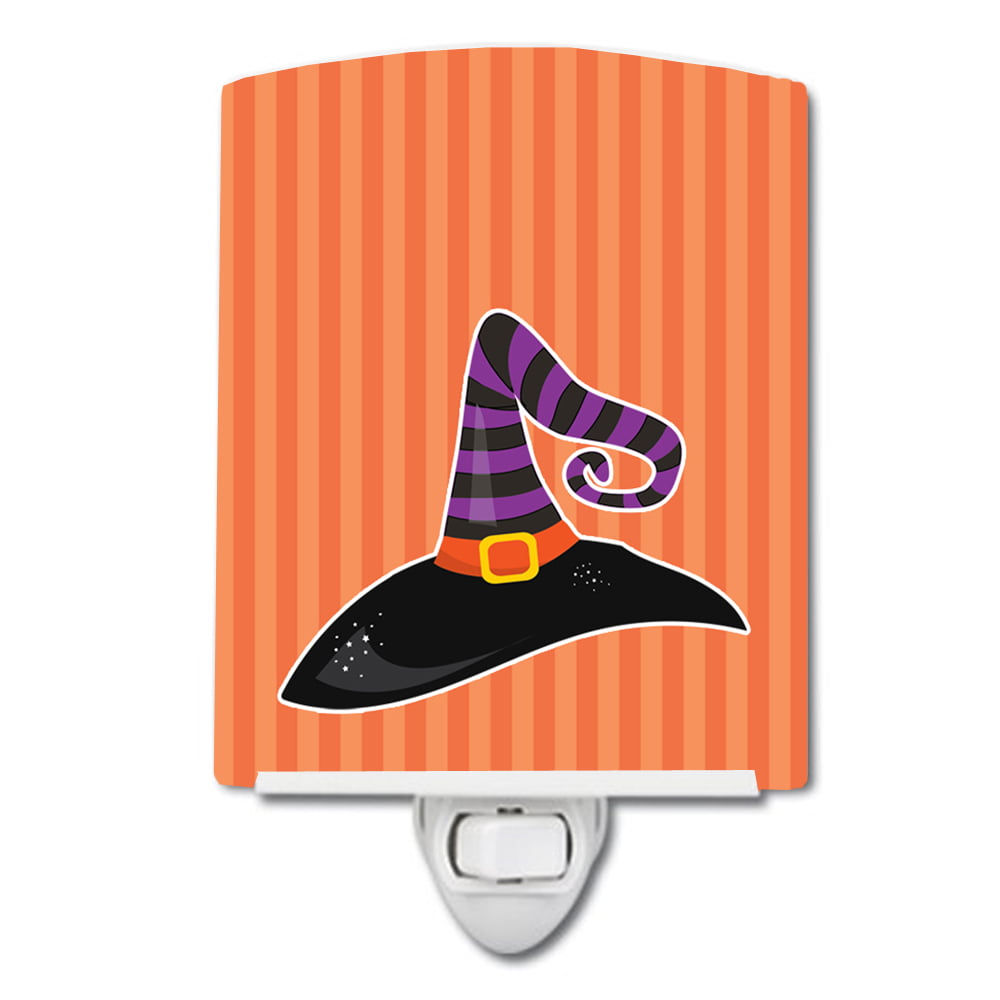 Halloween Witchs Hat No.2 Ceramic Night Light