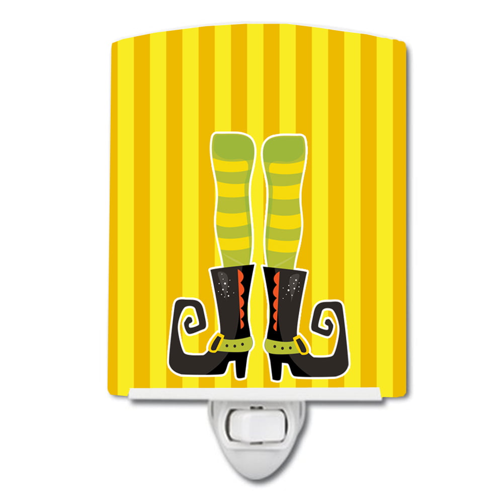 BB9162CNL Halloween Witchs Legs No.2 Ceramic Night Light