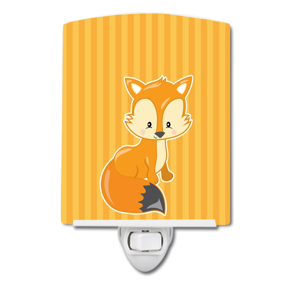 BB9164CNL Fox Ceramic Night Light