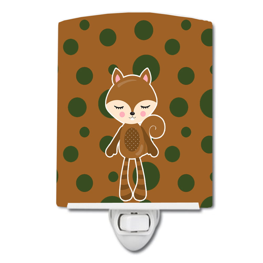 BB9179CNL Squirrel No.2 Ceramic Night Light