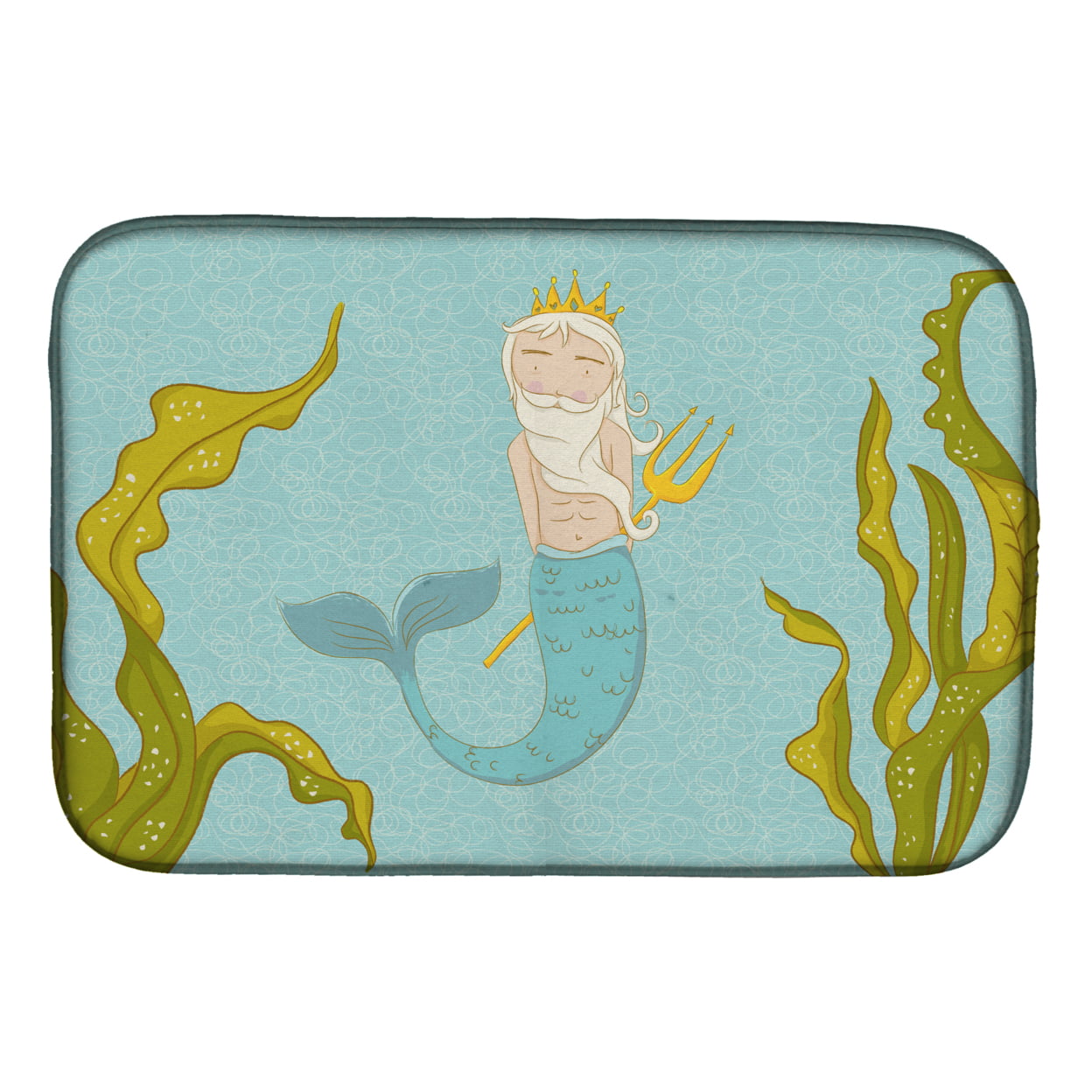 BB8542DDM Neptune Merman Dish Drying Mat