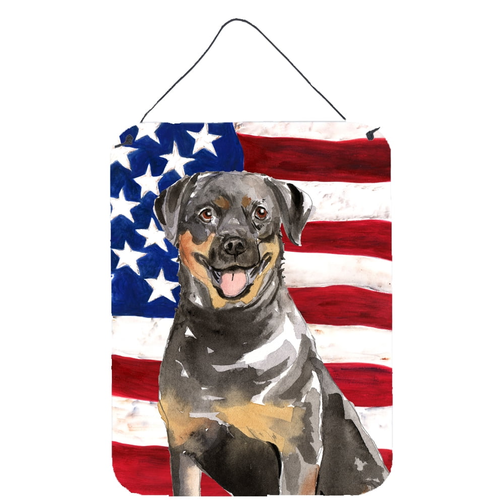 Patriotic USA Rottweiler Wall or Door Hanging Prints