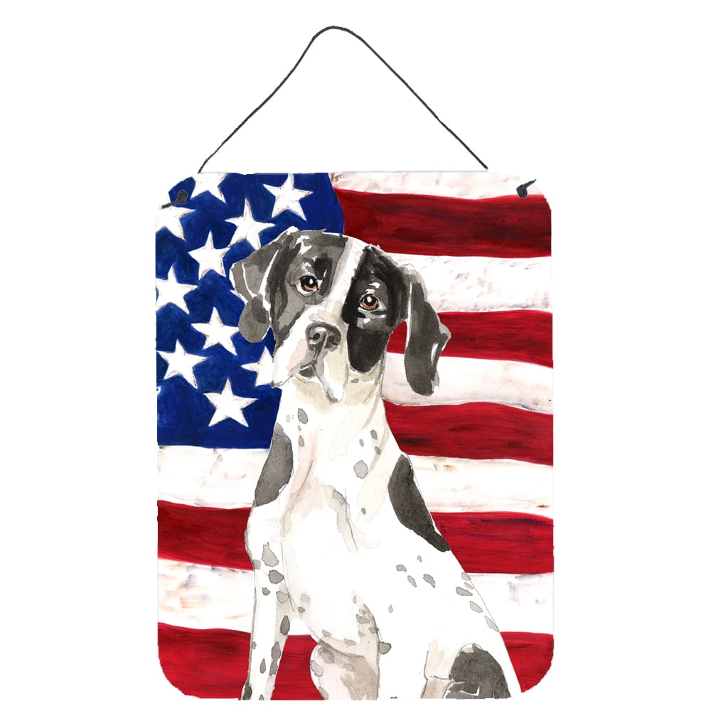 Patriotic USA English Pointer Wall or Door Hanging Prints